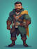 design 2d characters and 2d game assets character
