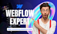 design, develop and customize responsive webflow website