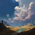 do fantasy background and landscape