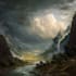 digitally paint fantasy landscape