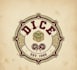 design a unique vintage dice logo