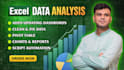 professional excel dashboards and clean data analysis
