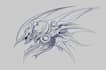 create fantasy sketch logo