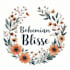design a unique botanical boho logo