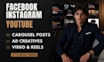 design creative instagram carousel and social media posts