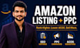 optimize your amazon listings and manage PPC ads to rank higher and reduce acos