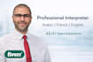 provide professional arabic french english interpretation