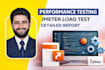 perform jmeter load testing to find performance bottlenecks