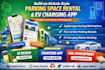 develop airbnb style parking space rental app, ev charging app