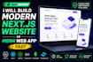 build a modern nextjs website or mern web app fast