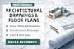 design accurate architectural drawings and construction plans