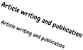 write and publish in reseach gate