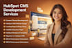 develop custom hubspot website, and hubspot landing page