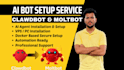 install clawdbot on vps and setup clawdbot ai agent