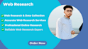 do professional web research