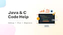 debug, improve, and explain your java programs