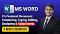 professionally do your task in ms office as expert