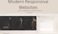 build a modern responsive website or landing page