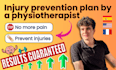 design a personalized injury prevention training program