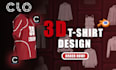 make high end 3d clothing design from 2d ideas