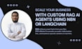 build n8n rag ai agents langchain custom rag chatbot