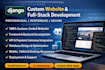 do fullstack web development and custom django web applications