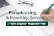 rephrase and content writing