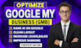 optimize google business profile and local SEO for map pack ranking