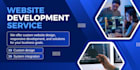 do full stack website, custom website development as front end developer