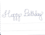 provide hand written letters and hand written notes