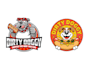 design luxury hotdog logo
