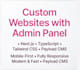 build a next js website using tailwind CSS and payload cms