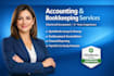 do quickbooks online bookkeeping, cleanup, and financial reporting