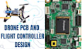 design drone pcb, flight controller, autopilot, and pixhawk circuits