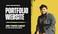 create custom author website and portfolio