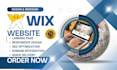design and redesign wix website wix SEO ecommerce website setup