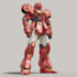 draw amazing character mecha robot illustration