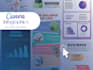 design creative business canva infographic and charts