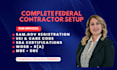 handle your sam gov registration, 8a, dbe, wosb, sba certification, mbe