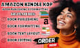 do kdp book formatting, book editing, amazon kdp book publishing