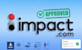get your impact affiliate account and marketplace approved