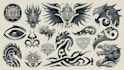 design a polynesian maori tribal tattoo