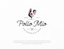 do modern wonderful beautiful chicken logo