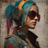 make cyberpunk character art