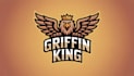 design amazing griffin king logo with free source file