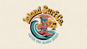 make creative tiki surfing logo with express delivery