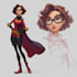make super hero character design