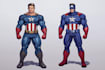 create concept art superhero character design for comics