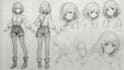 draw anime character design sheet