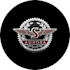 design a unique vintage steering wheel logo